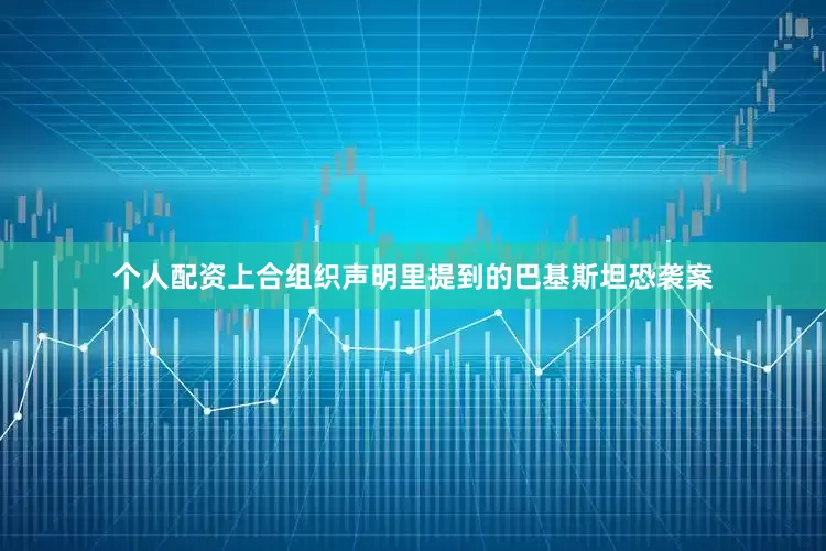 个人配资上合组织声明里提到的巴基斯坦恐袭案